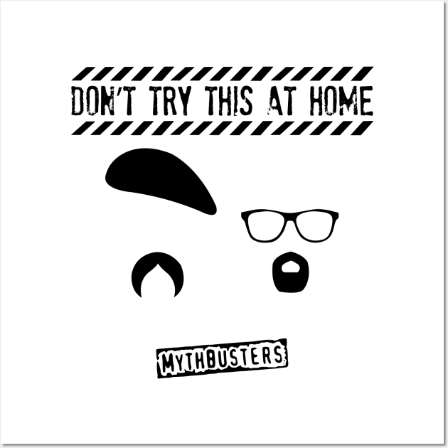 MythBusters Dont try this at home Wall Art by Ac Vai